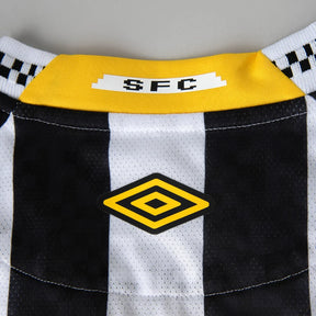 Camisa Infantil Santos II 25/26 s/n Umbro - Preto+Branco